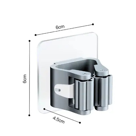 ORGANIZADOR UNITARIO X4 UNIDADES - SOPORTE ESCOBA Ó TRAPERO 🧹✨ - ENVÍO GRATIS