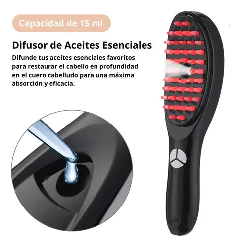 CEPILLO INFRARROJO 🪮 3 EN 1 💆🏻♀️✨ - ENVÍO GRATIS ⭐