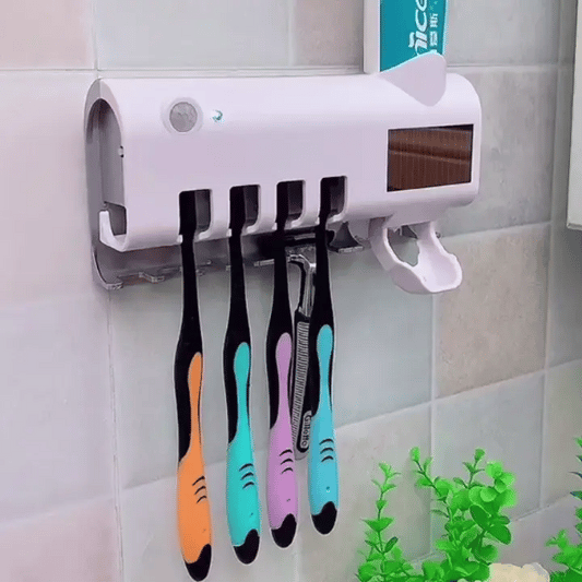 ESTERILIZADOR Y DISPENSADOR DE CREMA DENTAL 🦷🪥 - ENVÍO GRATIS